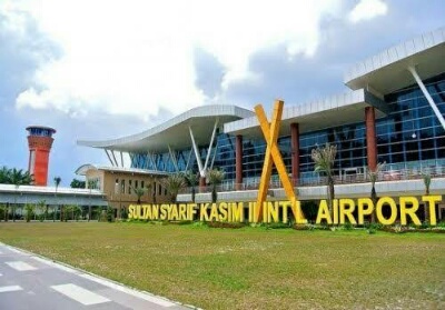 Bandara SSK II Pekanbaru.